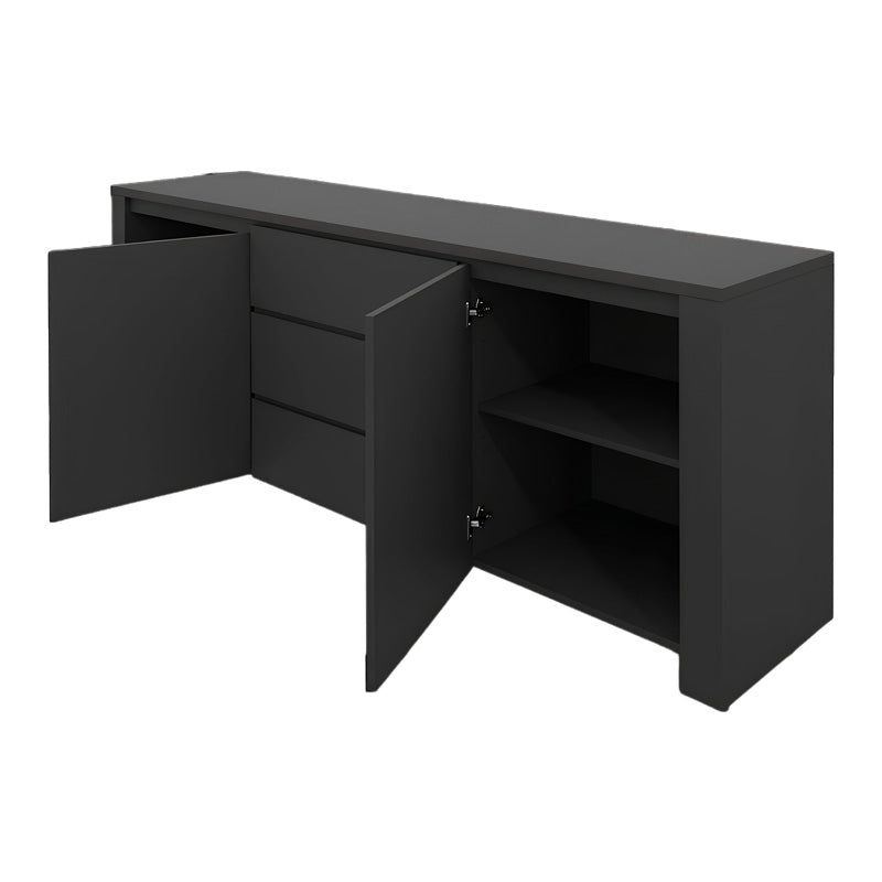 Μπουφές Kalya pakoworld σε ανθρακί απόχρωση 220x49x89.5εκ