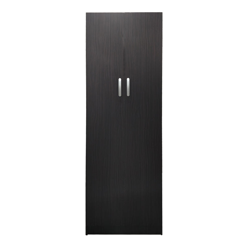 Ντουλάπα δίφυλλη Athos pakoworld σε wenge απόχρωση 60x42x180εκ