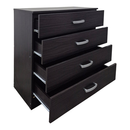 Συρταριέρα Athos pakoworld σε wenge απόχρωση 80x40x79εκ