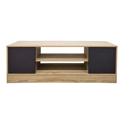 Έπιπλο τηλεόρασης Sasa pakoworld sonoma-ανθρακί 120x35x41.5εκ