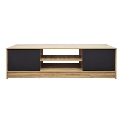 Έπιπλο τηλεόρασης Sasa pakoworld sonoma-ανθρακί 150x35x41.5εκ