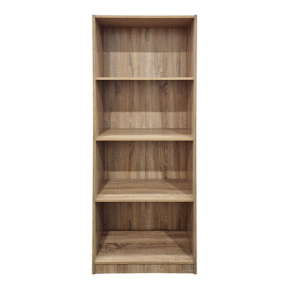 Βιβλιοθήκη Kendy pakoworld sonoma 60x30x167εκ