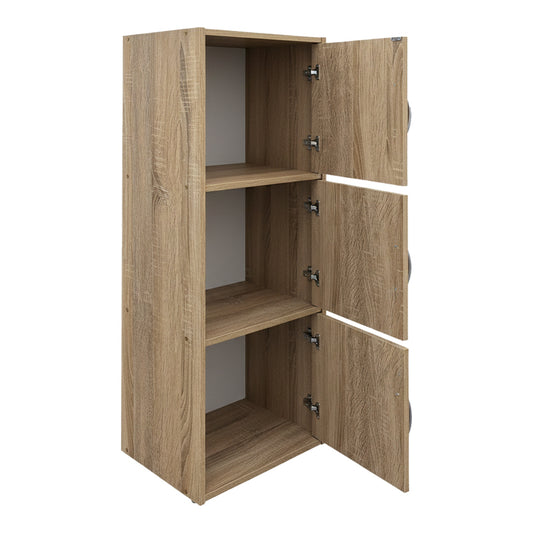 Ντουλάπι-στήλη Soline pakoworld sonoma 40x34.5x90.5εκ