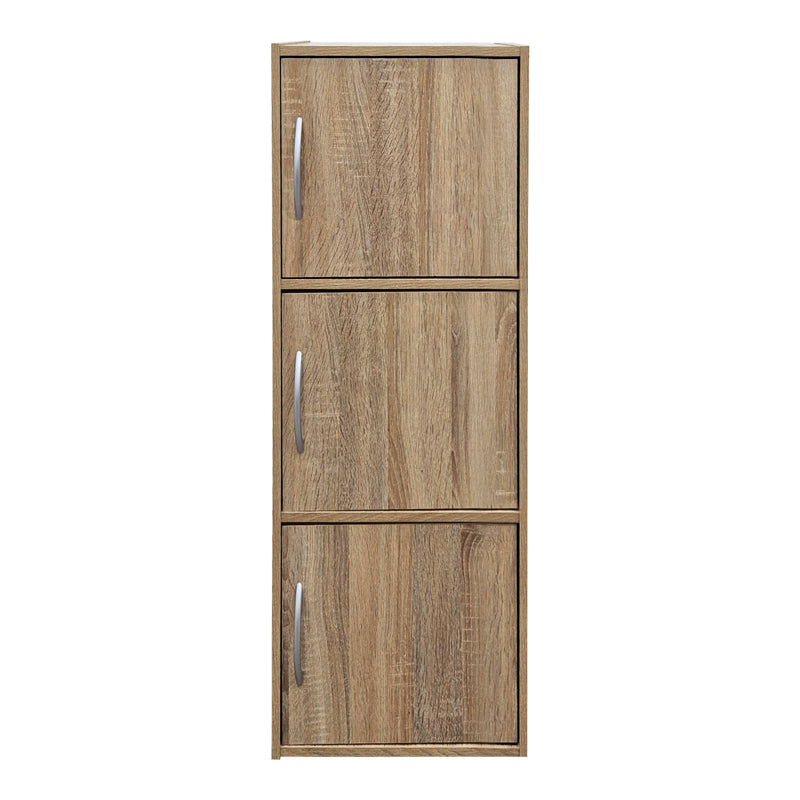 Ντουλάπι-στήλη Soline pakoworld sonoma 40x34.5x90.5εκ