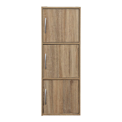 Ντουλάπι-στήλη Soline pakoworld sonoma 40x34.5x90.5εκ