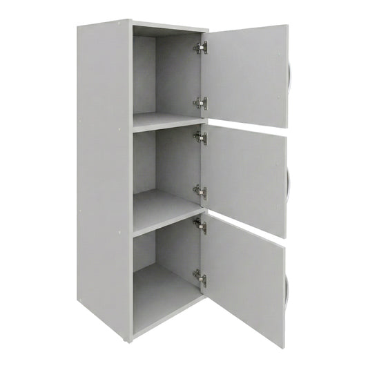 Ντουλάπι-στήλη Soline pakoworld λευκό 40x34.5x90.5εκ
