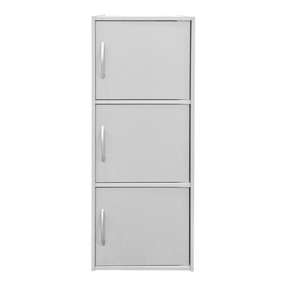 Ντουλάπι-στήλη Soline pakoworld λευκό 40x34.5x90.5εκ