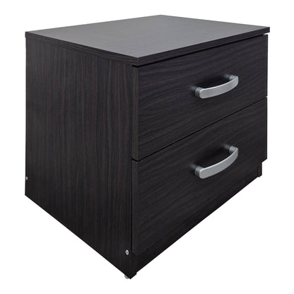 Σετ Κρεβατοκάμαρας Athos Wenge με Κρεβάτι 90x190εκ Σετ 3τεμ