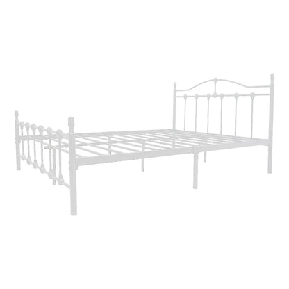 Κρεβάτι Wotso pakoworld μεταλλικό λευκο 140x200εκ