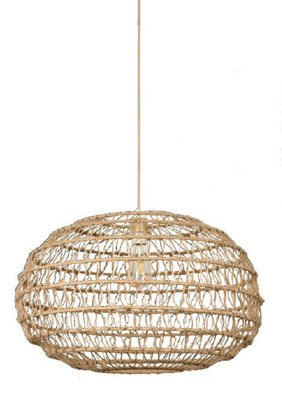 InLight Κρεμαστό Φωτιστικό από σχοινί 1xE27 D:60cm (4041-A)