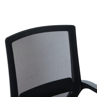 Καρέκλα επισκέπτη Palma pakoworld mesh μαύρο 46x52x94εκ