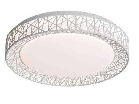 InLight Πλαφονιέρα οροφής LED 36W 4cct από λευκό ακρυλικό D:50cm (42049-Λευκ΄΄ο)
