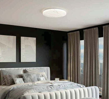 InLight Πλαφονιέρα οροφής LED 36W 4cct από λευκό ακρυλικό D:50cm (42050-Α-Λευκό)