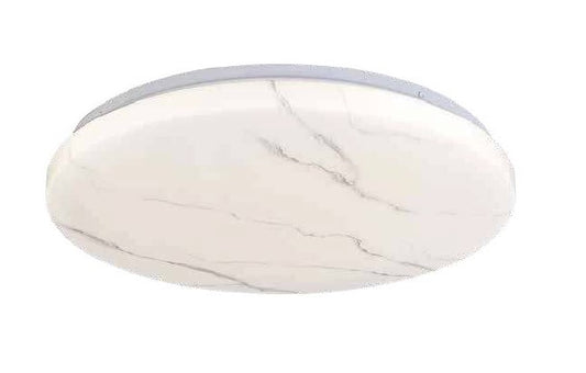 InLight Πλαφονιέρα οροφής LED 18W 4cct από λευκό ακρυλικό D:30cm (42050-C-Λευκό)