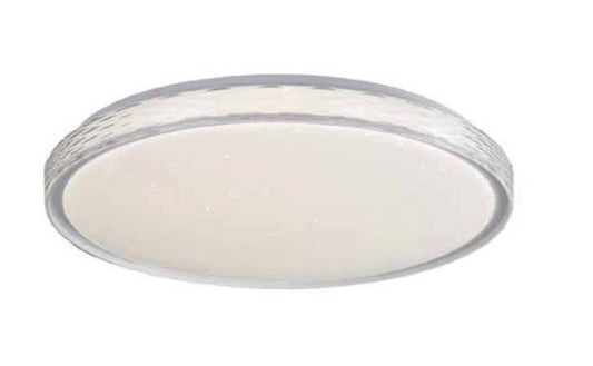 InLight Πλαφονιέρα οροφής LED 36W 4cct από λευκό ακρυλικό D:50cm (42051-Α)