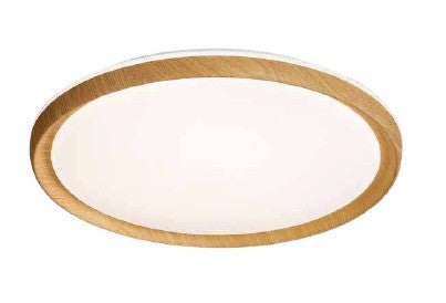 InLight Πλαφονιέρα οροφής από ξύλο, 27W 4CCT αλουμίνιο (42052-B)