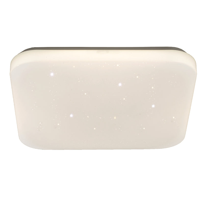 InLight Πλαφονιέρα οροφής LED 42W 4000K από λευκό ακρυλικό D:53,5cm (42163-Α-Λευκό)