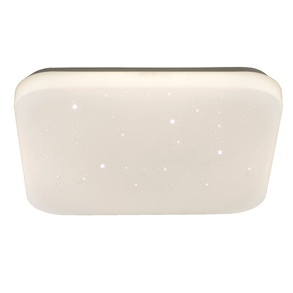 InLight Πλαφονιέρα οροφής LED 42W 4000K από λευκό ακρυλικό D:53,5cm (42163-Α-Λευκό)