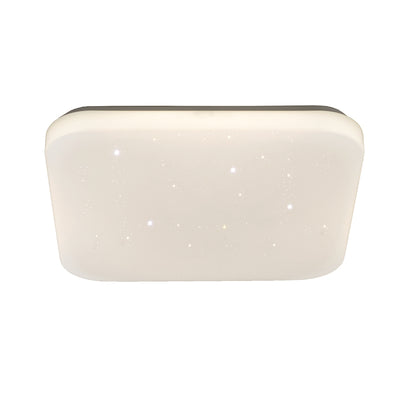 InLight Πλαφονιέρα οροφής LED 32W 4000K από λευκό ακρυλικό D:43,5cm (42163-B-Λευκό)