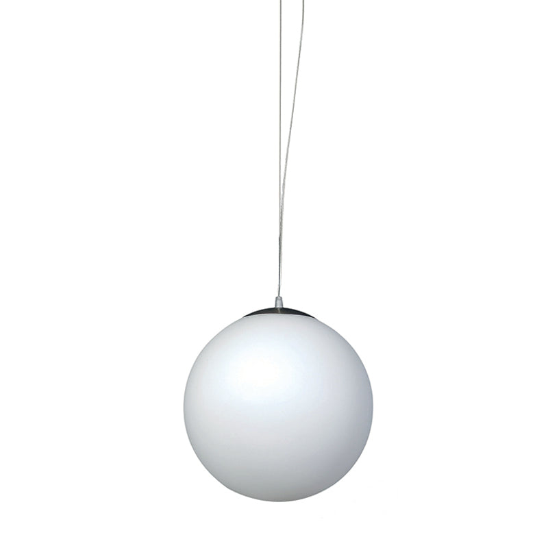 InLight Κρεμαστό Φωτιστικό Οροφής Λευκή Οπαλίνα 40cm – Ντουί E27 (4253-Β)