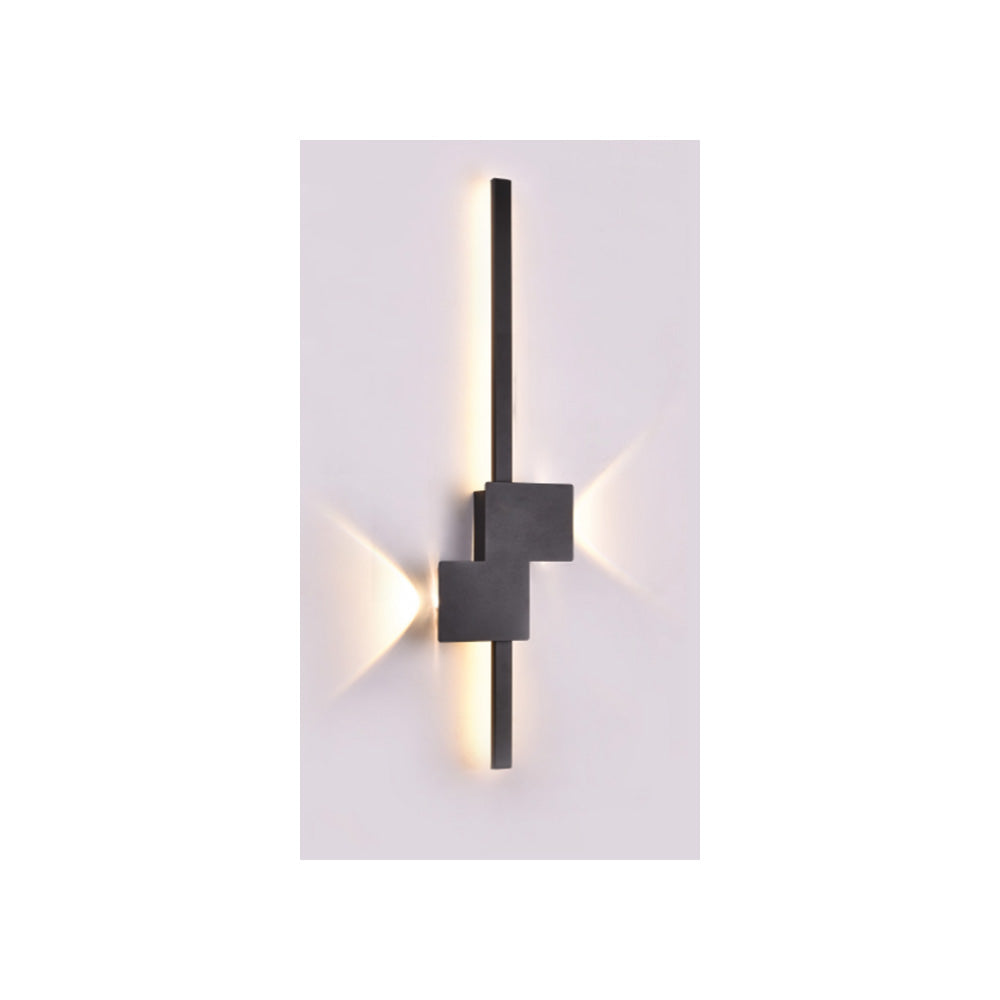 Inlight Επιτοίχιο Φωτιστικό LED Μαύρο 13W – Γραμμικό 60 cm (43043-BL)