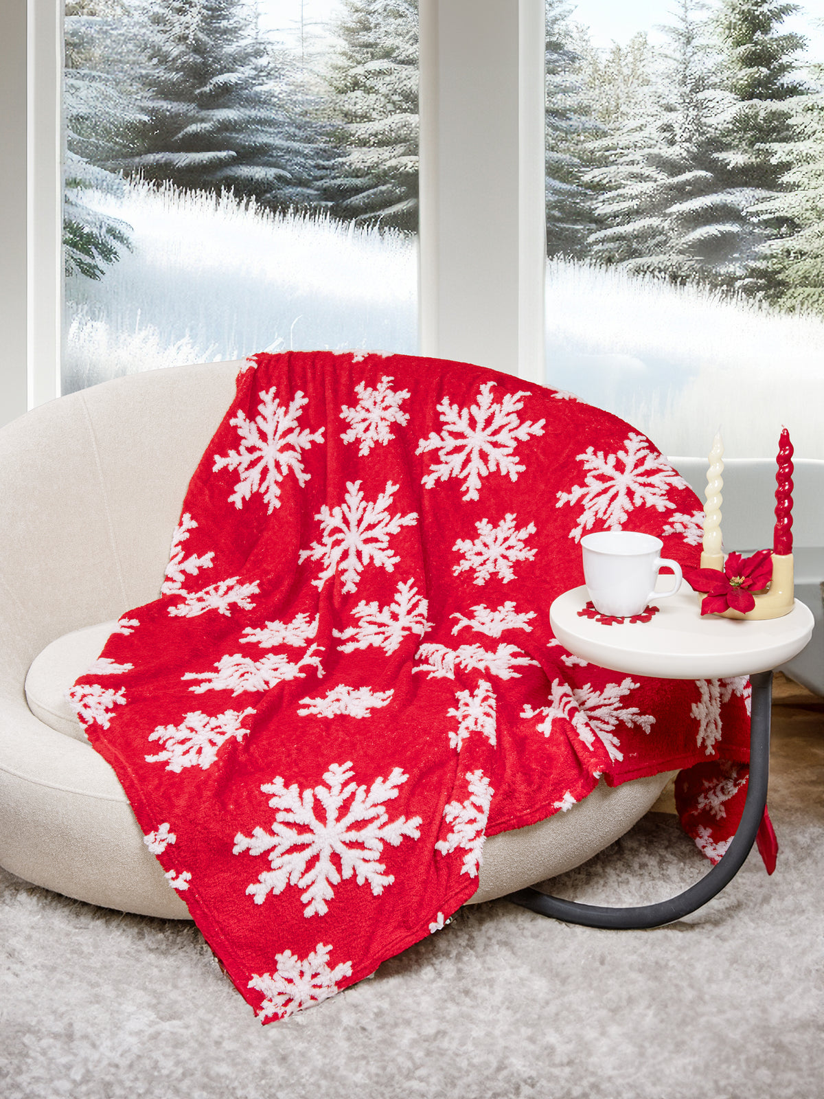 Κουβέρτα καναπέ 130×170 – Snowtime 35399 | NIMA