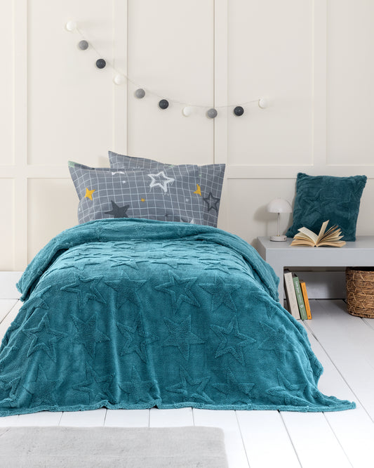 Κουβέρτα Μονή 160×220 – Starrin Blue 37265 | NIMA HOME