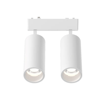 InLight Φωτιστικό LED 2x9W 3000K για Ultra-Thin μαγνητική ράγα σε λευκή απόχρωση D:16cmX4,4cm (T03801-WH)