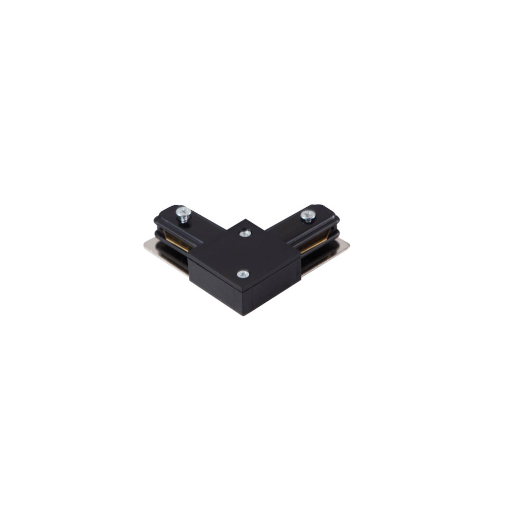 InLight Σύνδεσμος L  Μαύρος Μονοφασικής Ράγας (TC1-029-BL)