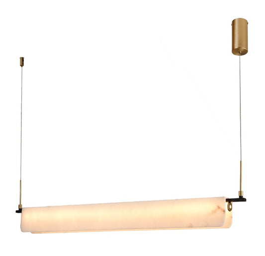 InLight Κρεμαστό φωτιστικό, Alabaster, 18W, 1980lm, 3CCT (by switch on base)D: 100x12x10cm(6116)