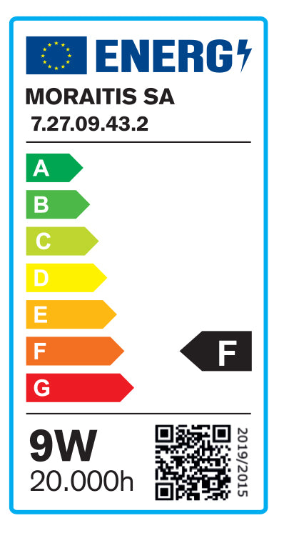 InLight E27 LED A60 9watt 4000Κ Day Night Sensor Φυσικό Λευκό (7.27.09.43.2)