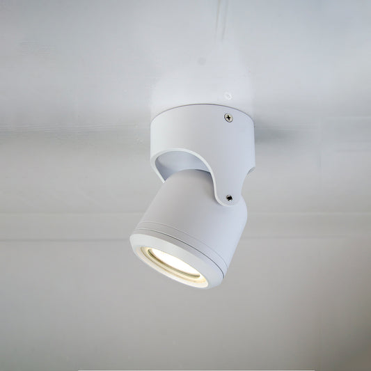 it-Lighting Crescent 1xGU10 Outdoor Spot White D:90x90x130mm (80206024)