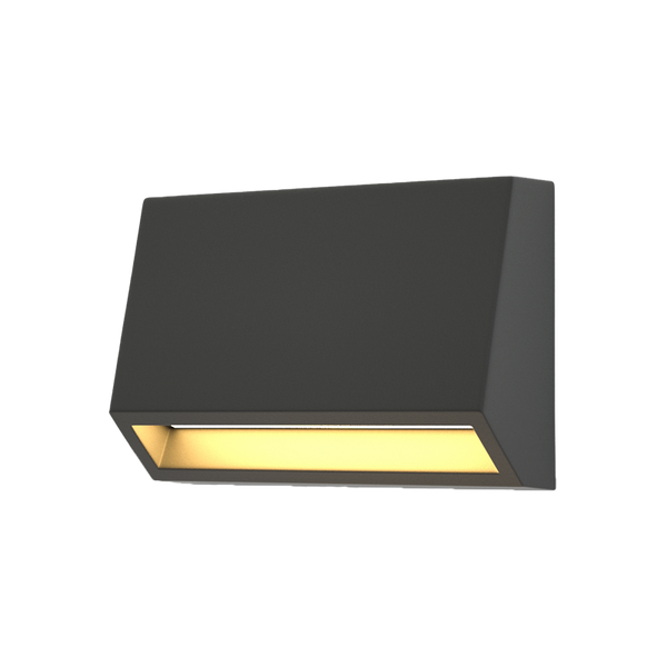 it-Lighting Blue LED 3W 3CCT Outdoor Wall Lamp Anthracite D:10cmx7cm (80202140)