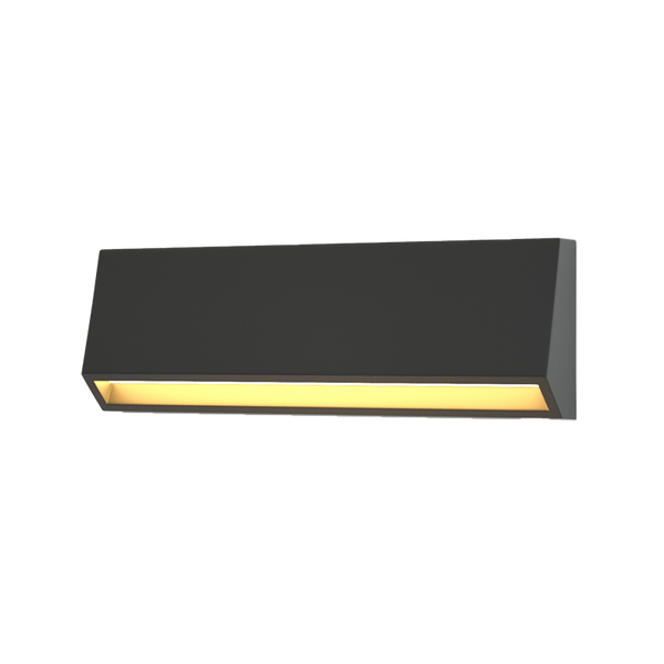 it-Lighting Blue LED 4W 3CCT Outdoor Wall Lamp Anthracite D22cmx8cm (80202340)