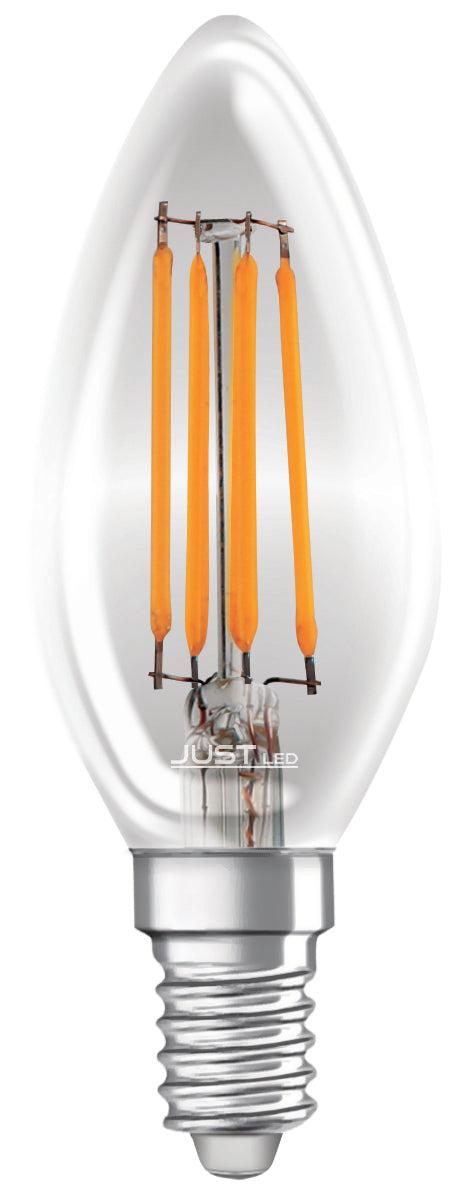 JUST LED JUSTLed-LED Filament Ε14 C35 4W 4000K Φυσικό (B143504102)