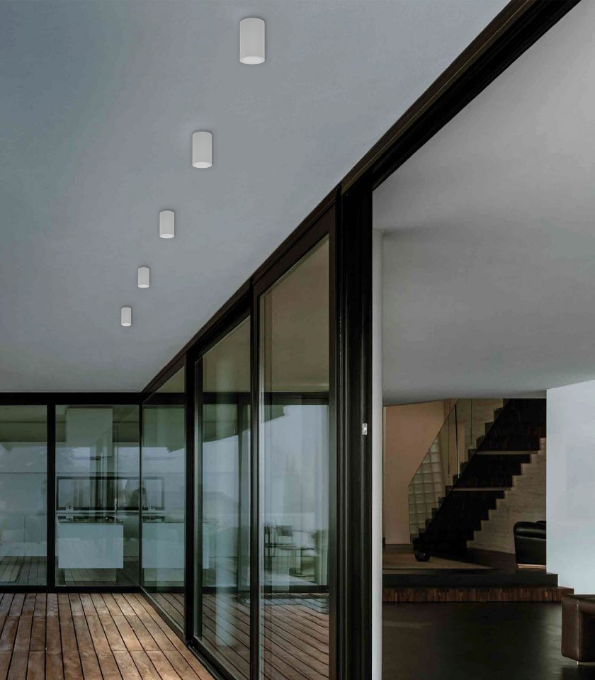 it-Lighting Chelan 1xGU10 Outdoor Ceiling Down Light Anthracite D:10.3cmx6cm (80300144)