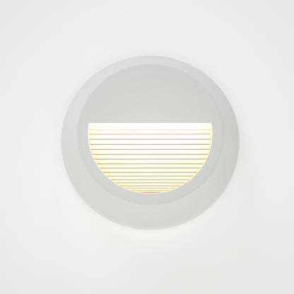 it-Lighting Maroon LED 2W 3CCT Outdoor Wall Lamp White D:15cmx2.7cm (80201620)