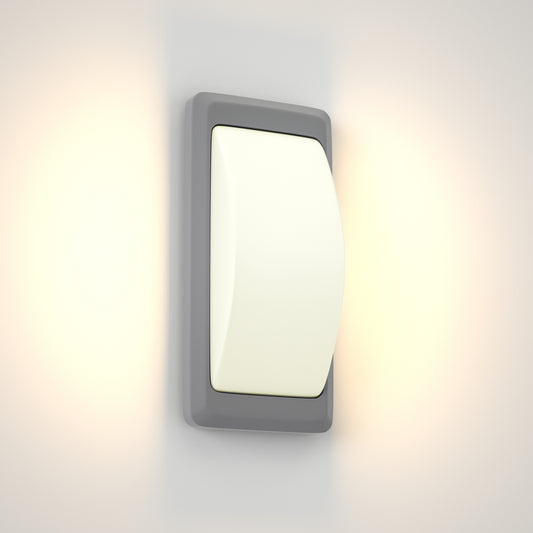 it-Lighting Wilson 2xG9 Outdoor Up-Down Wall Lamp Grey D:23cmx11cm (80202834)