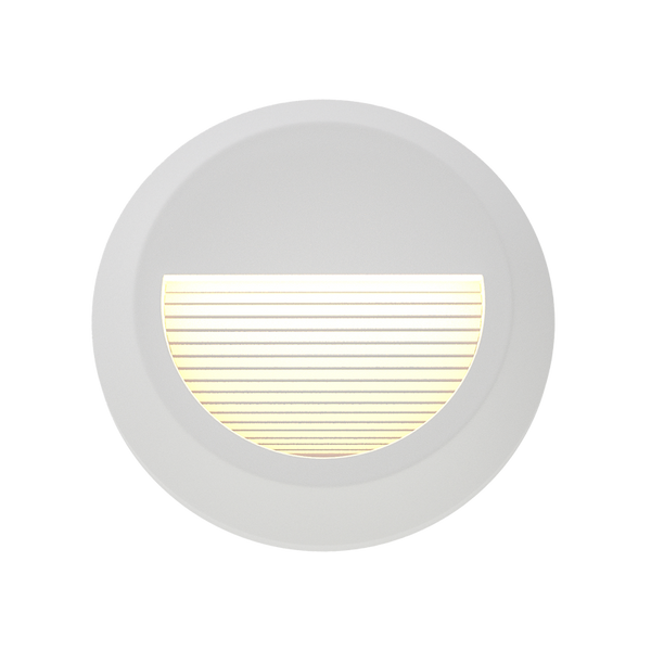 it-Lighting Maroon LED 2W 3CCT Outdoor Wall Lamp White D:15cmx2.7cm (80201620)