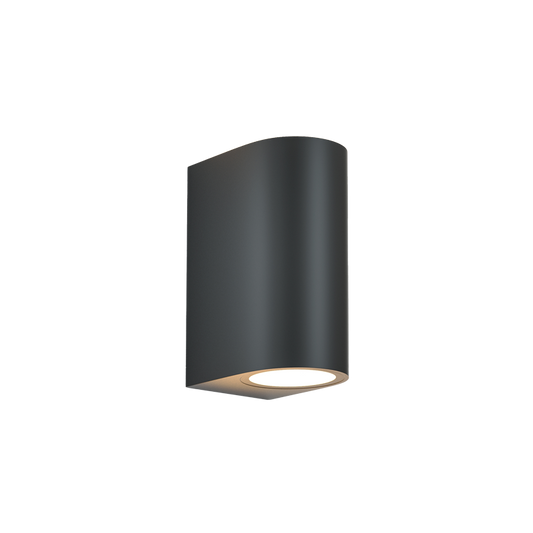 it-Lighting Michigan 2xGU10 Outdoor Up-Down Wall Lamp Anthracite D:14.7cmx9cm (80200144)