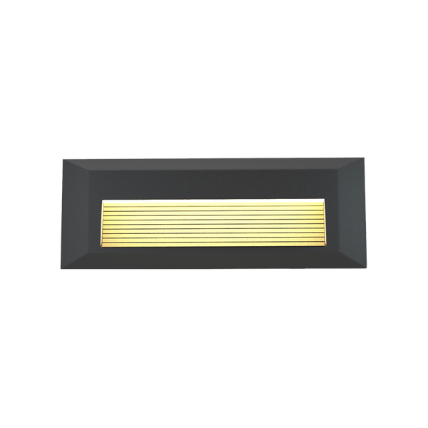 it-Lighting Mono LED 3W 3CCT Outdoor Wall Lamp Anthracite D:22cmx2.8cm (80201740)