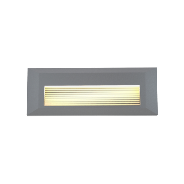 it-Lighting Mono LED 3W 3CCT Outdoor Wall Lamp Grey D:22cmx2.8cm (80201730)
