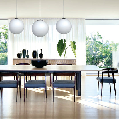 InLight Κρεμαστό Φωτιστικό Οροφής Λευκή Οπαλίνα 40cm – Ντουί E27 (4253-Β)