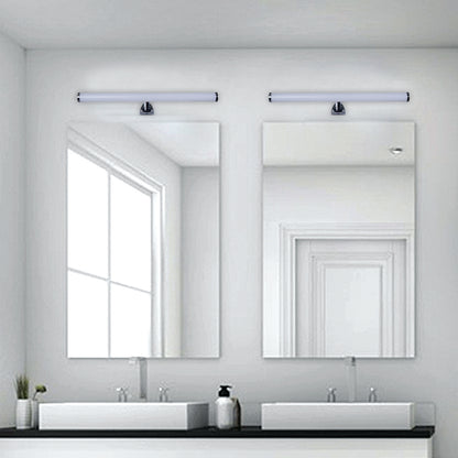 InLight Επιτοίχιο φωτιστικό LED 6W 4000K από πλαστικό σε χρώμιο απόχρωση D:40cm (1045)