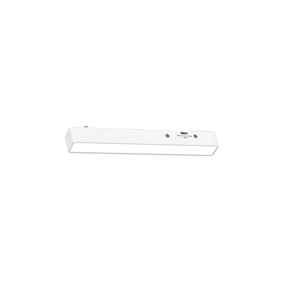 Inlight Γραμμικό φωτιστικό LED 7W 3CCT για Ultra Thin ράγα σε λευκή απόχρωση D:23X2,6X2,4cm (TMU0040-White)