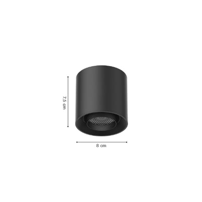 Inlight Φωτιστικό LED 6W 3000K-6000K για Ultra-Thin μαγνητική ράγα σε λευκή απόχρωση by Tuya and Zigbee D:8X7,5cm (TMZ0040-White)