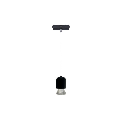 Inlight Κρεμαστό Φωτιστικό LED 7W 3CCT για Ultra-Thin μαγνητική ράγα σε μαύρη απόχρωση D:6,2X11cm (TMU0250-Black)