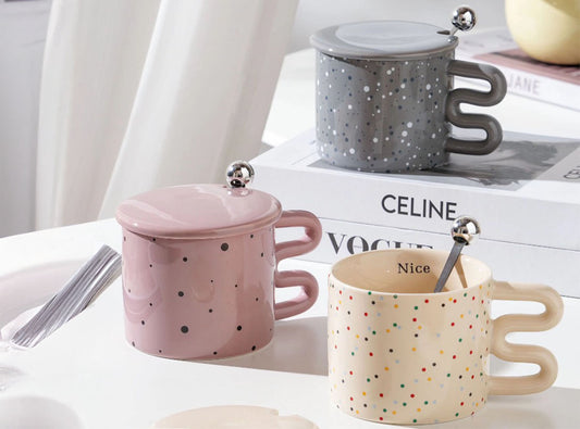 ΚΟΥΠΑ ΚΕΡΑΜΙΚΗ NICE DOTS - MUG 531