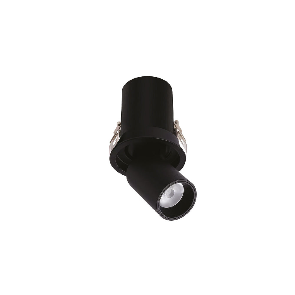 Inlight Downlight σποτ 10W 3CCT σε μαύρη απόχρωση (X00180B)