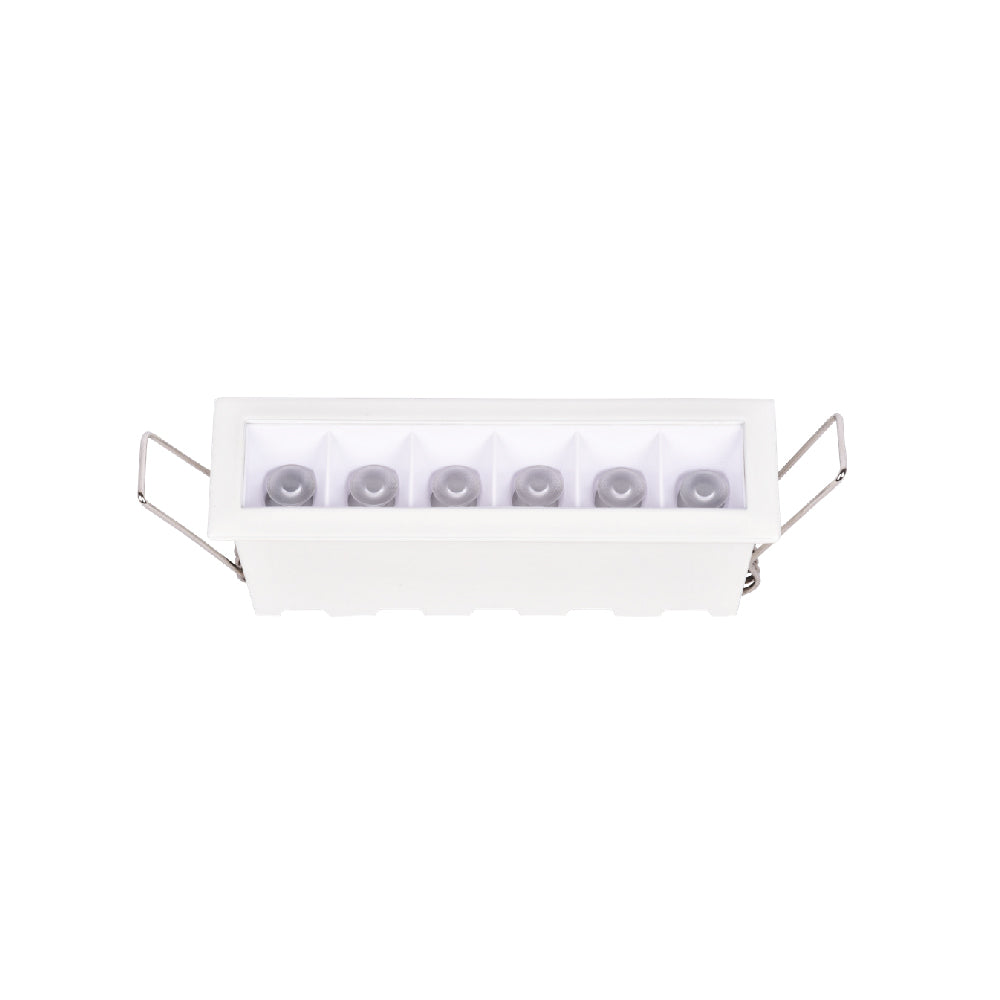 Inlight Downlight σποτ 6*3W 3CCT σε λευκή απόχρωση (X00200W)